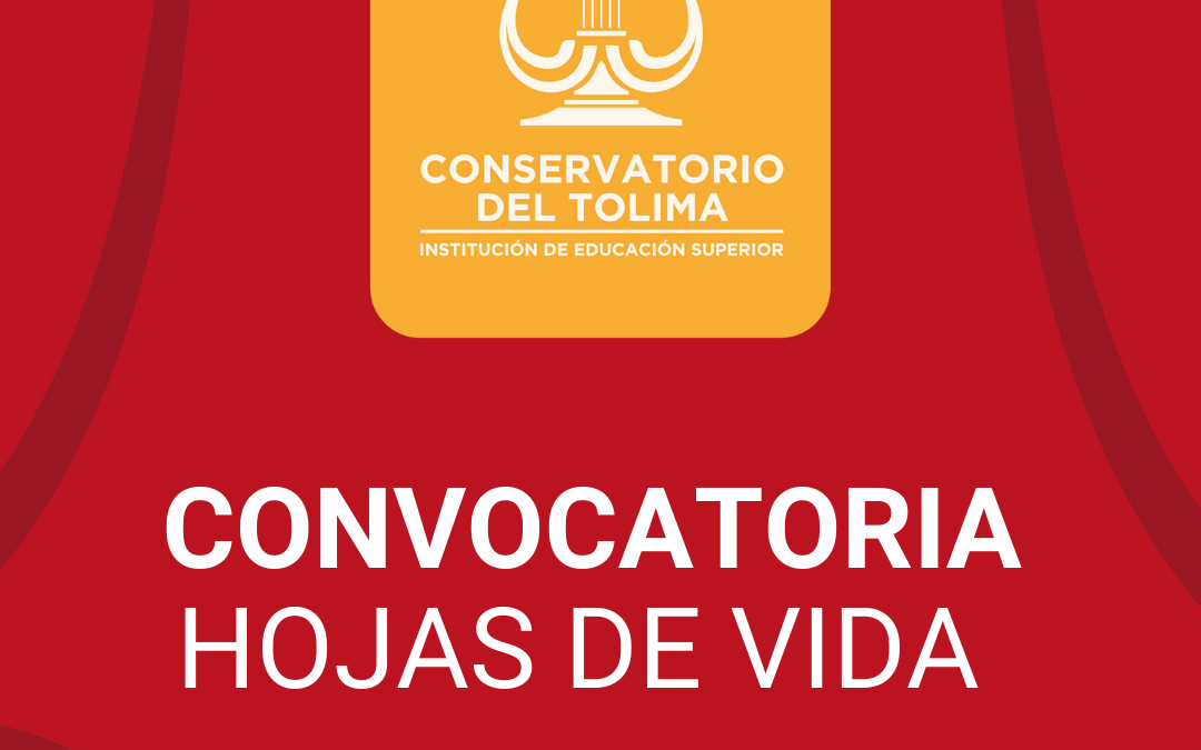 Convocatoria hojas de vida Asesor aseguramiento de la calidad