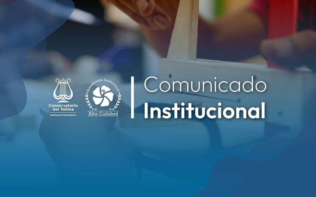 Comunicado Institucional